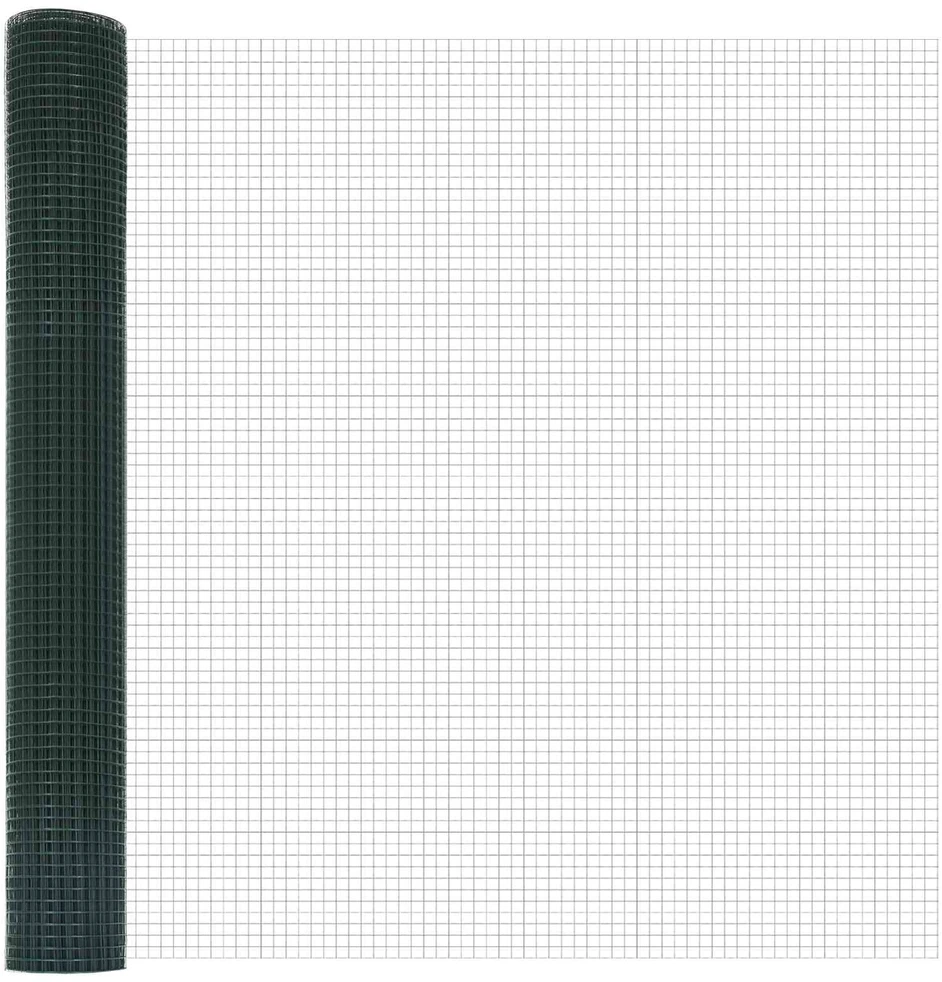 Suvirinto vielos tvoros 2500 x 120 cm Žalia