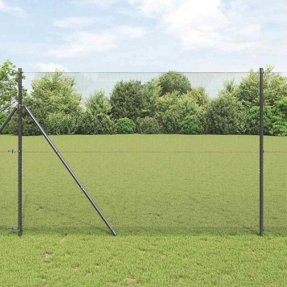 Suvirinto vielos tvoros 2500 x 160 cm Pilka
