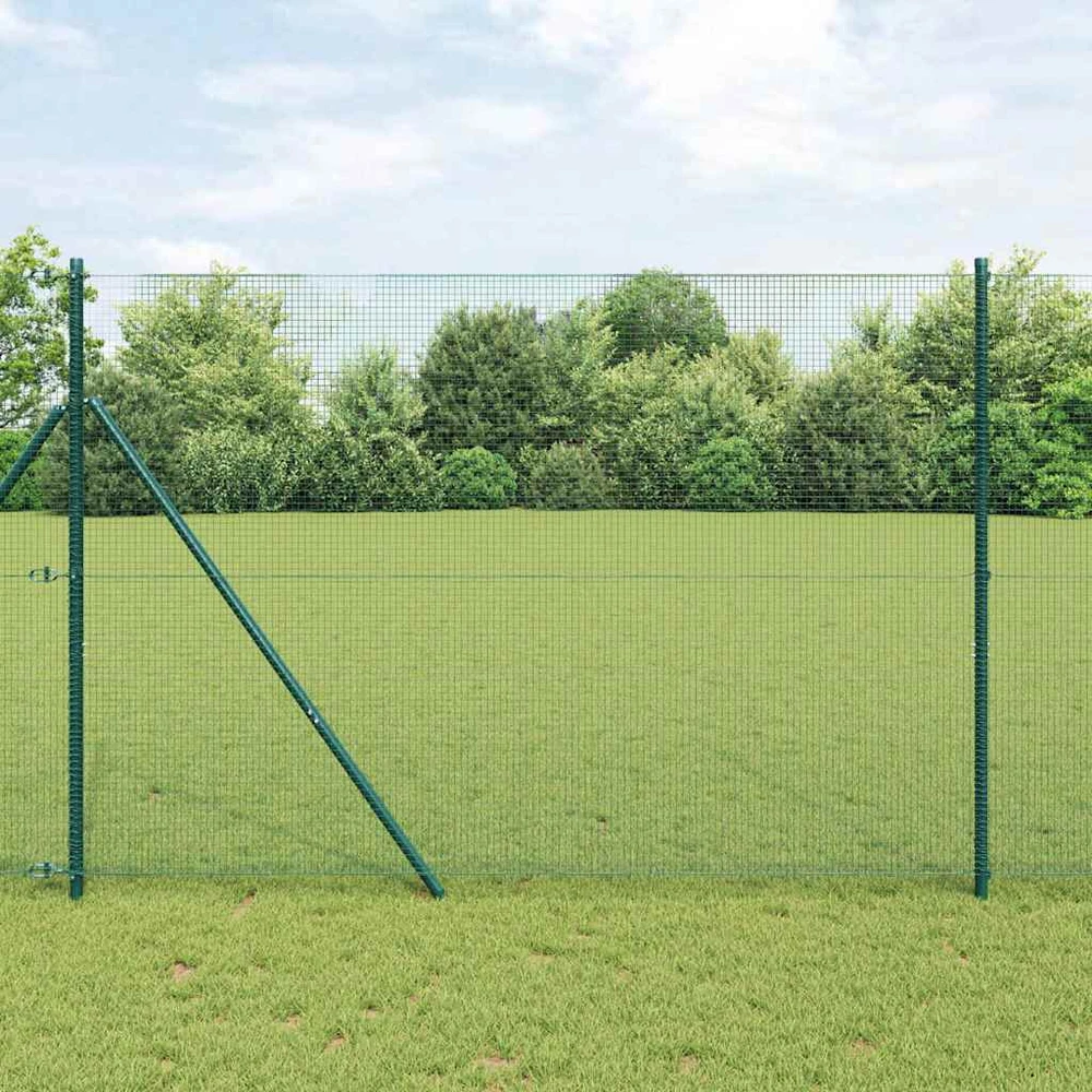 Suvirinto vielos tvoros 2500 x 160 cm Žalia