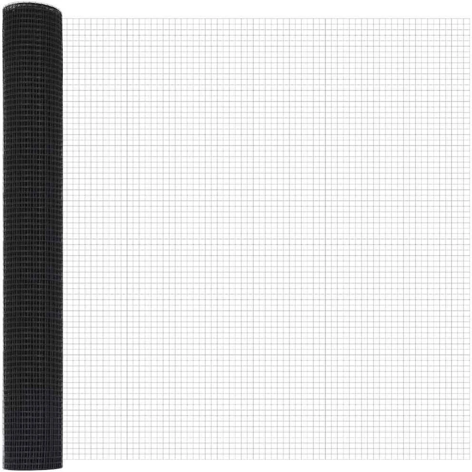 Suvirinto vielos tvoros 5000 x 120 cm Pilka