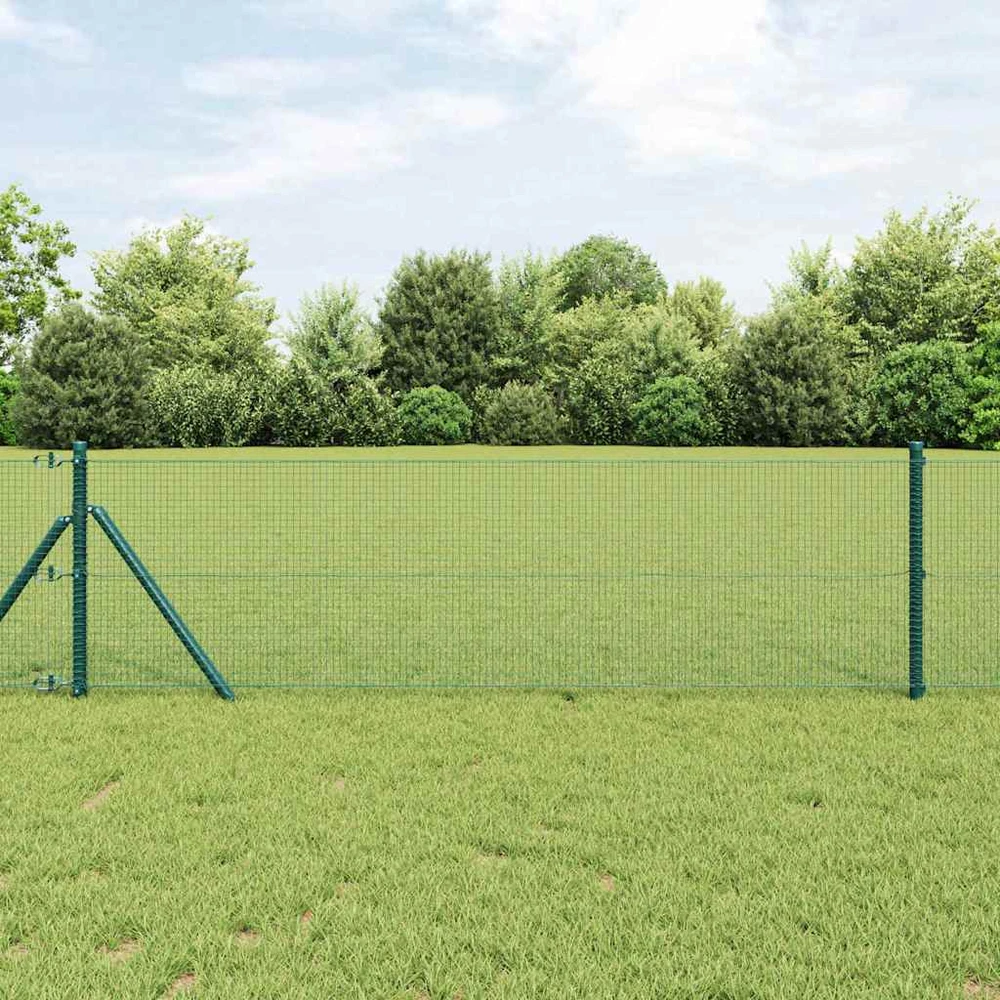 Suvirinto vielos tvoros 5000 x 60 cm Žalia