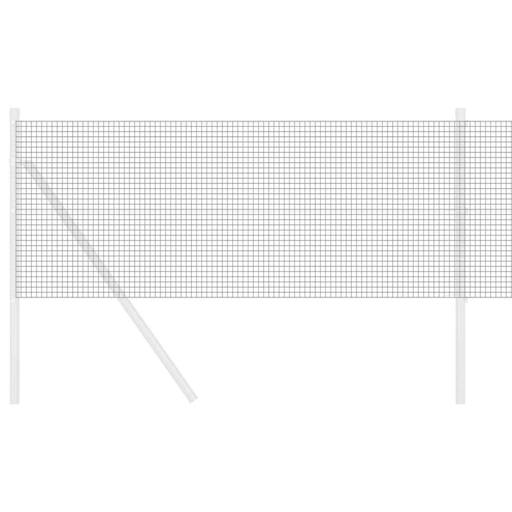 Suvirinto vielos tvoros 5000 x 60 cm Pilka