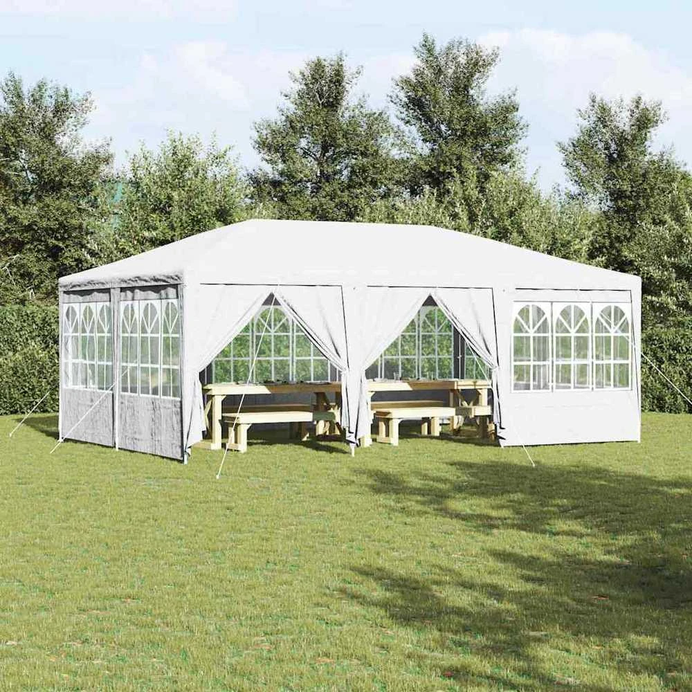 Stoginė, antracito spalvos, 4x3m, audinys ir plienas, 180g/m²