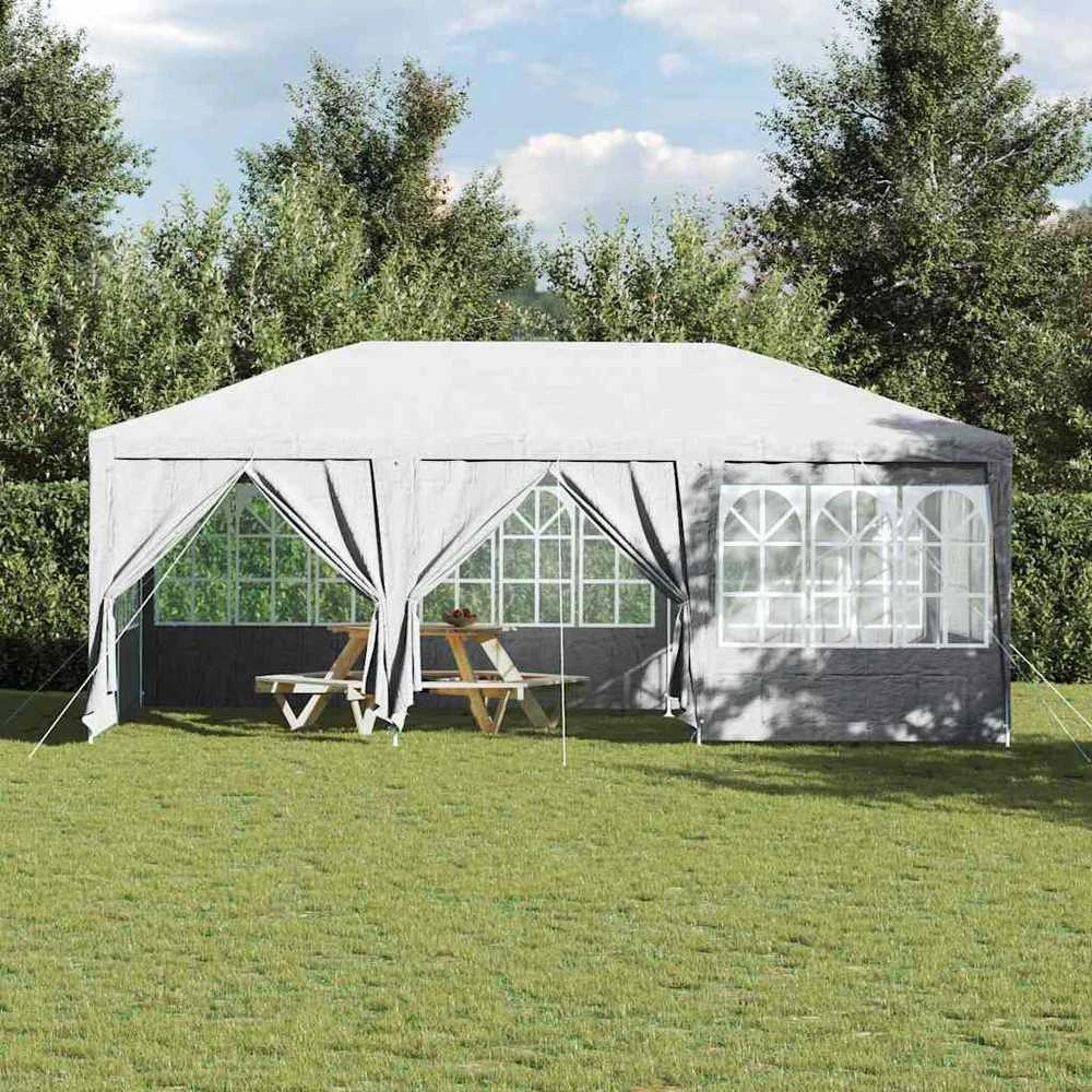 Stoginė, antracito spalvos, 4x3m, audinys ir plienas, 180g/m²