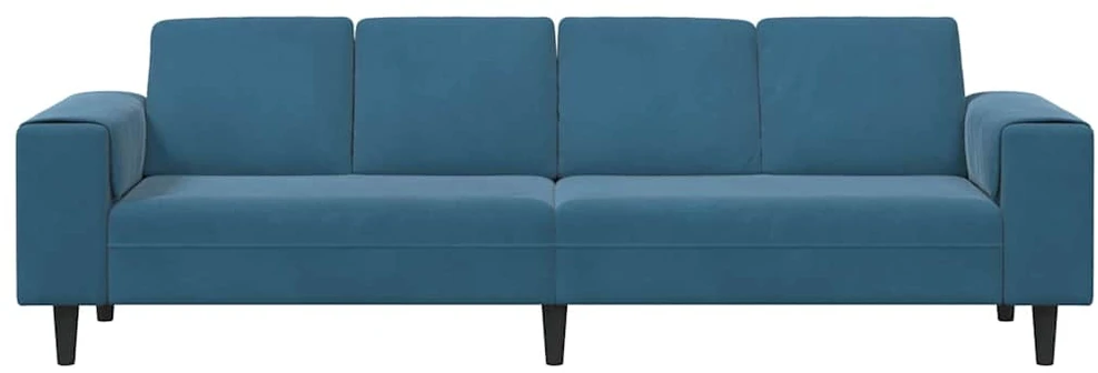 Svetainės sofa Mėlyna 250 x 77 x 76 cm