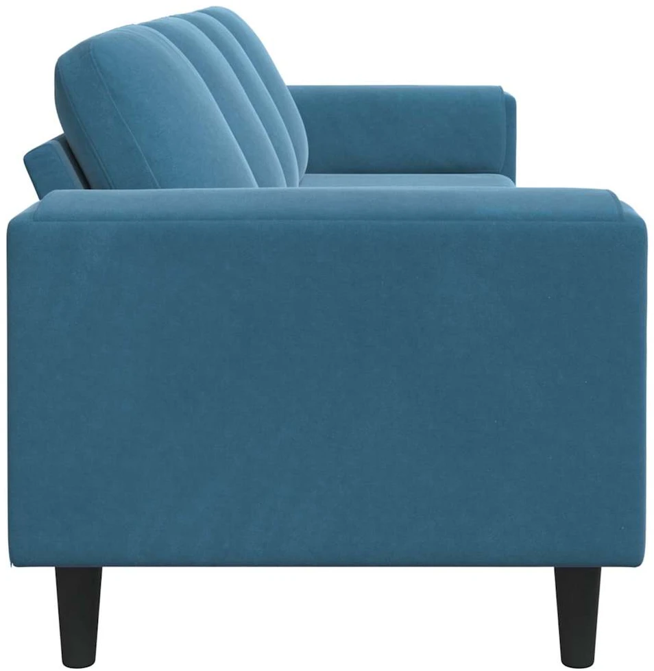 Svetainės sofa Mėlyna 250 x 77 x 76 cm