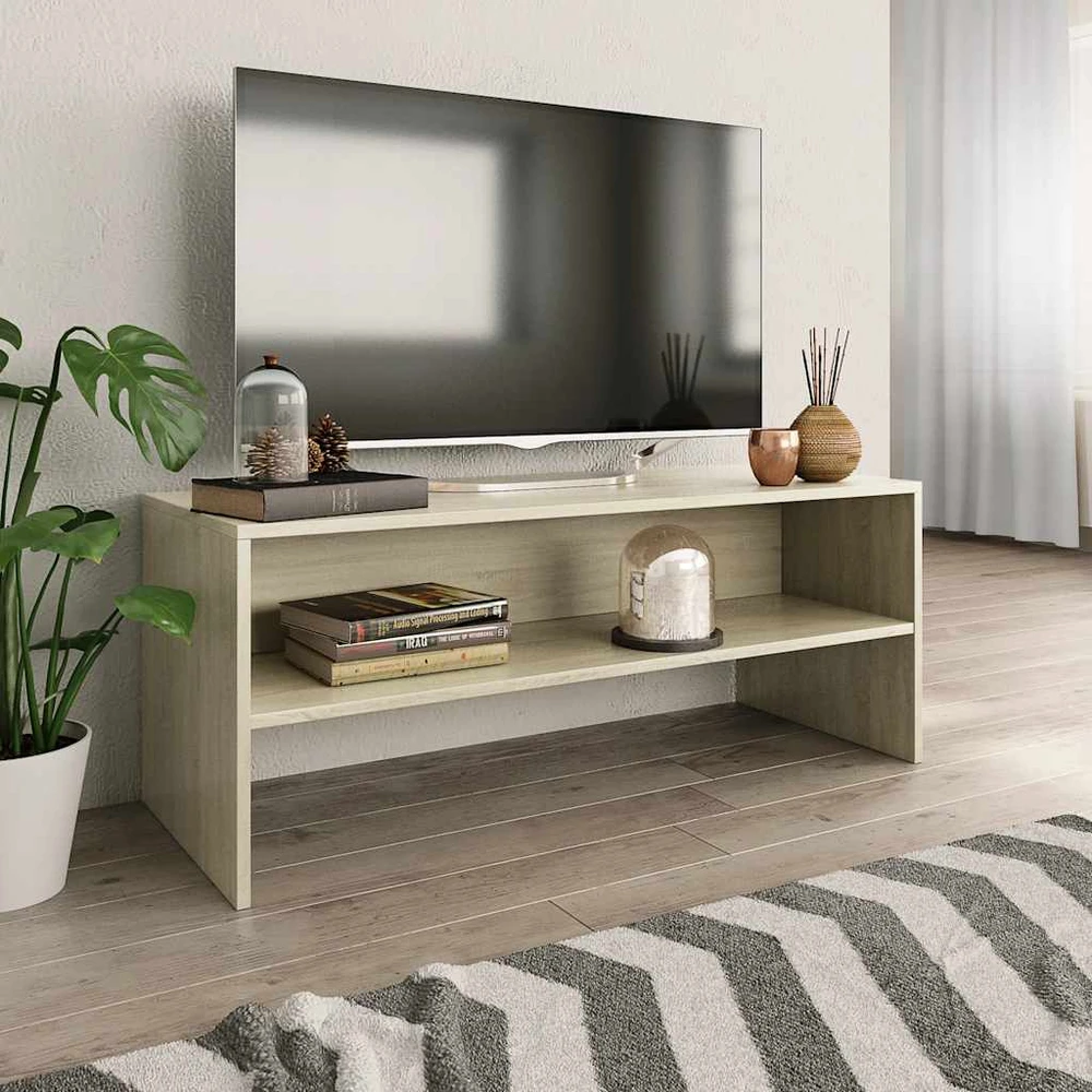 TV staliukas Televiz. spint., son. ąž. sp., 100x40x40cm, med. drož. plok.