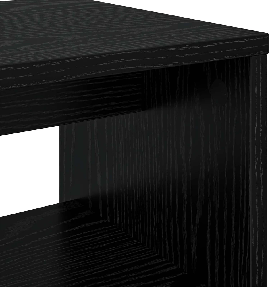 TV staliukas Televizoriaus spintelė 100 x 30 x 40 cm Juodas ąžuolas