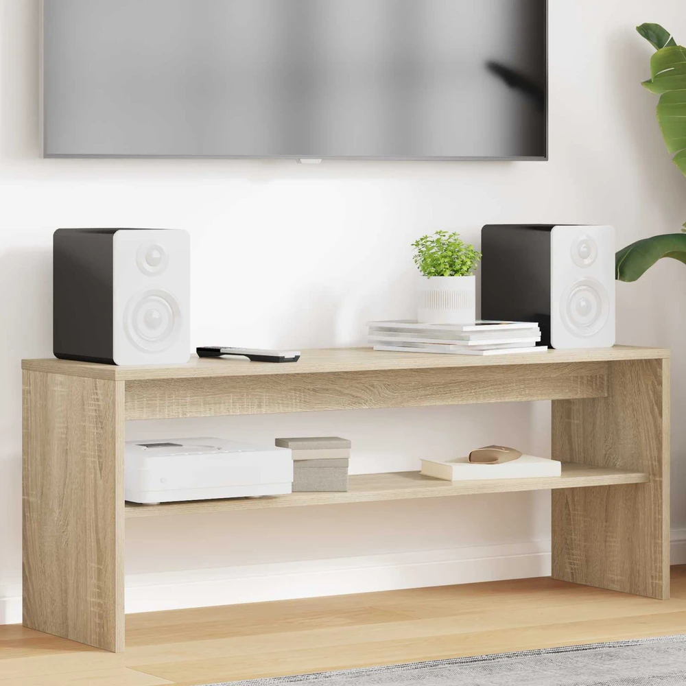 TV staliukas Televizoriaus spintelė 100 x 30 x 40 cm Sonoma ąžuolas