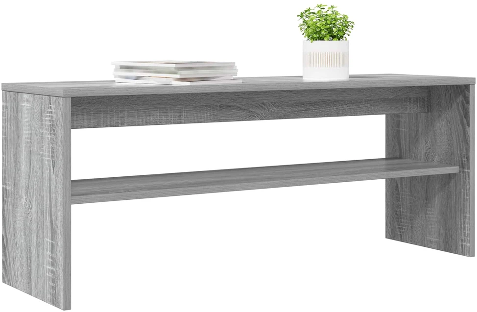 TV staliukas Televizoriaus spintelė 100 x 30 x 40 cm Pilkas Sonoma