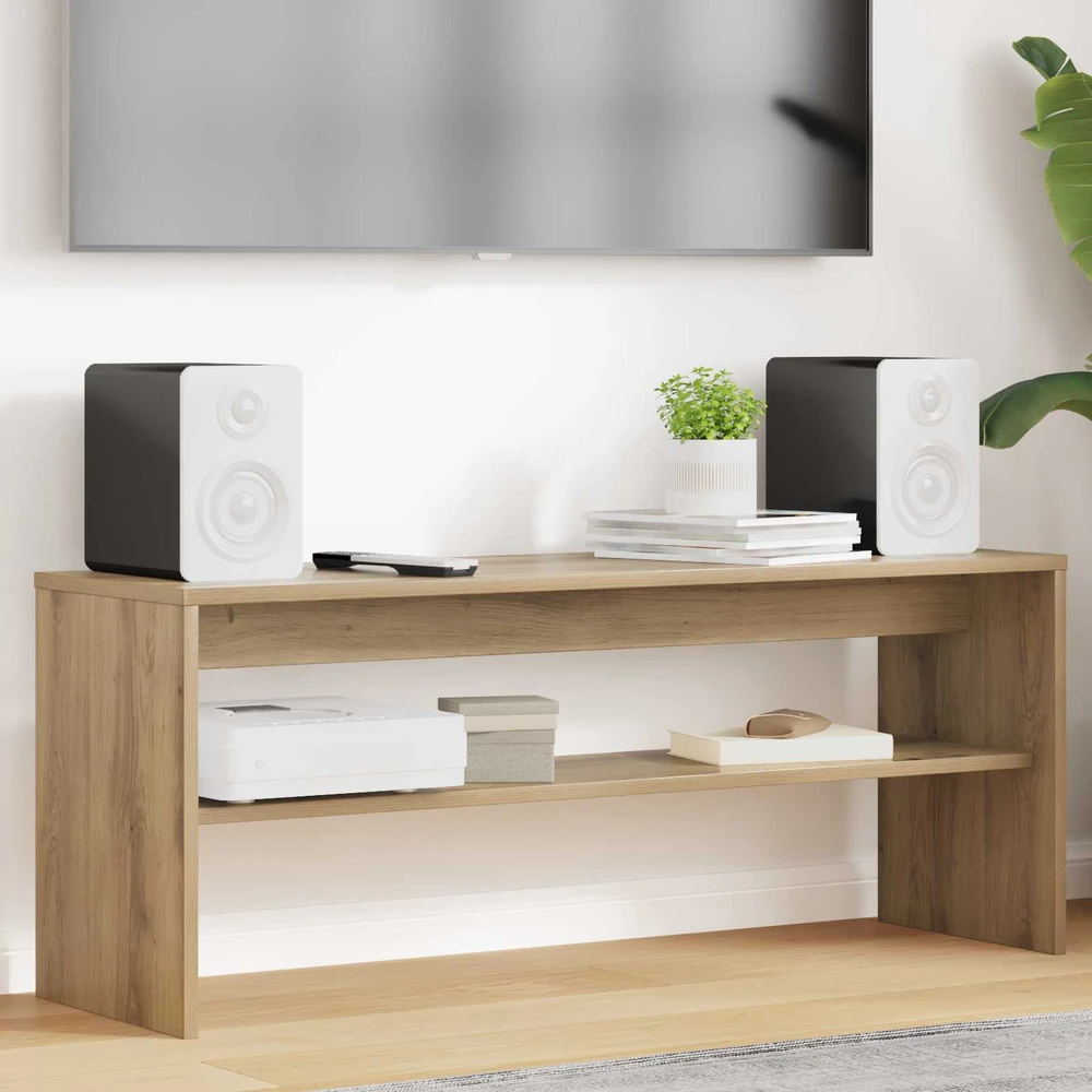TV staliukas Televizoriaus spintelė 100 x 30 x 40 cm Amatininkų ąžuolas