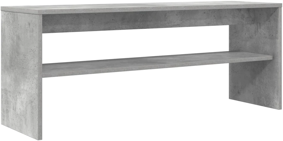 TV staliukas Televizoriaus spintelė 100 x 30 x 40 cm Betono pilka