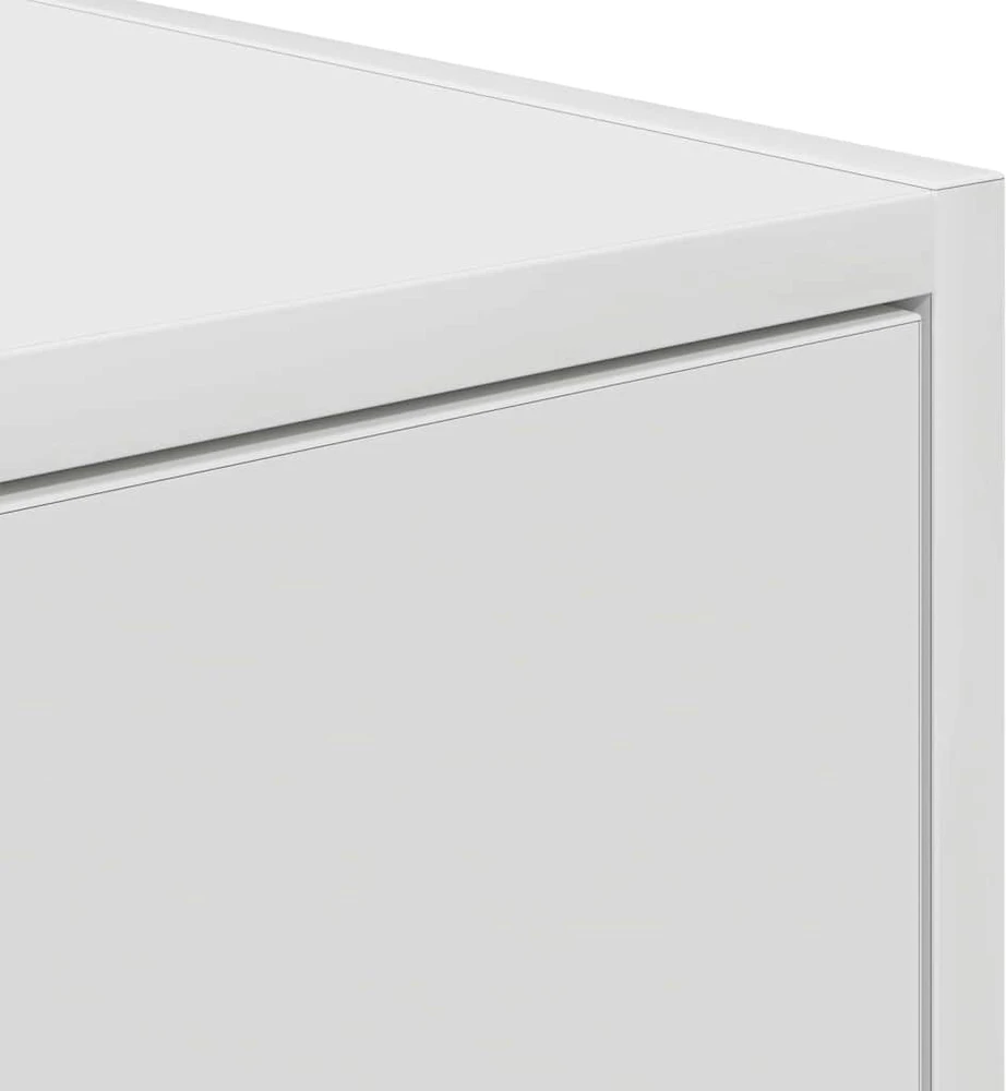 TV staliukas Televizoriaus spintelė 100 x 31 x 25,5 cm Balta
