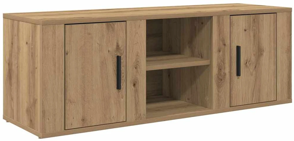 TV staliukas Televizoriaus spintelė 100 x 31,5 x 35 cm Amatininkų ąžuolas