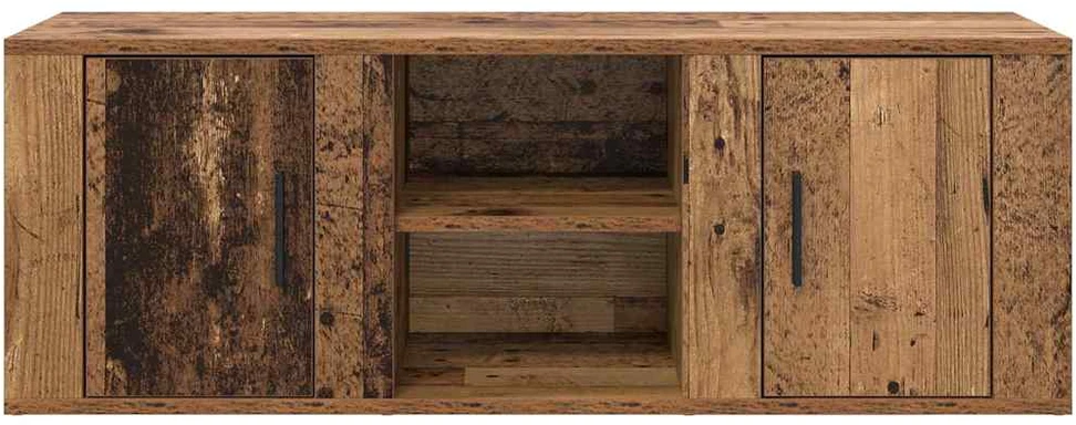 TV staliukas Televizoriaus spintelė 100 x 31,5 x 35 cm Senovinis medis