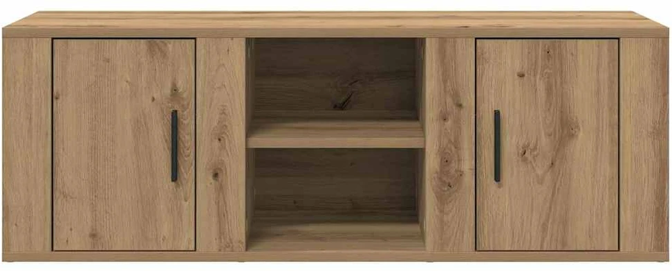 TV staliukas Televizoriaus spintelė 100 x 31,5 x 35 cm Amatininkų ąžuolas