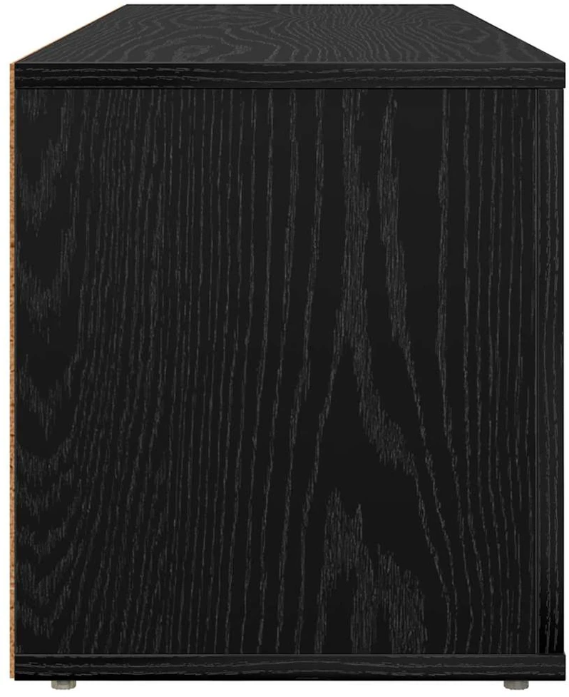 TV staliukas Televizoriaus spintelė 100 x 31,5 x 35 cm Juodas ąžuolas