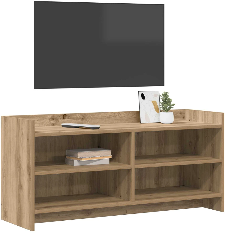 TV staliukas Televizoriaus spintelė 100 x 33 x 47 cm Artisano ąžuolo