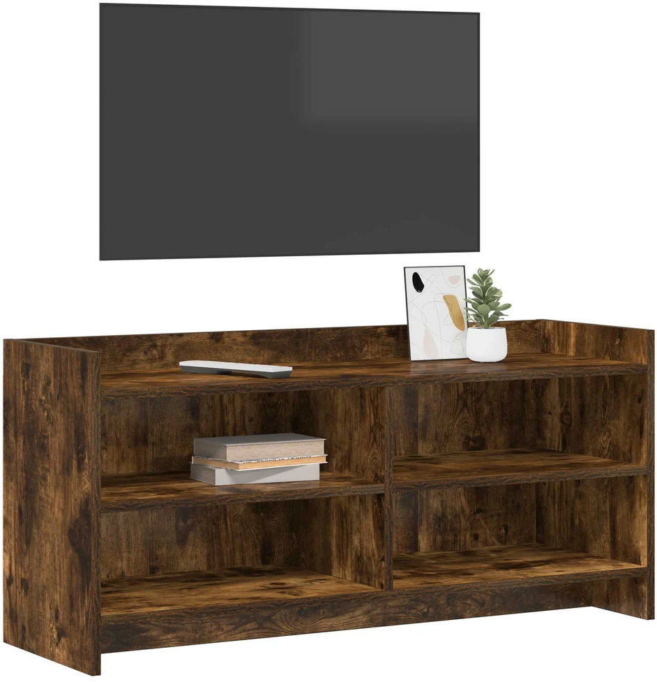 TV staliukas Televizoriaus spintelė 100 x 33 x 47 cm Dūminio ąžuolo