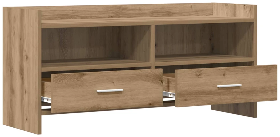 TV staliukas Televizoriaus spintelė 100 x 33 x 47 cm Artisano ąžuolo