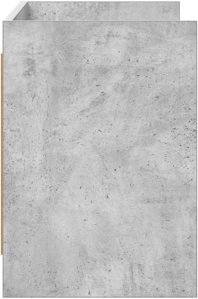 TV staliukas Televizoriaus spintelė 100 x 33 x 47 cm Betono pilka