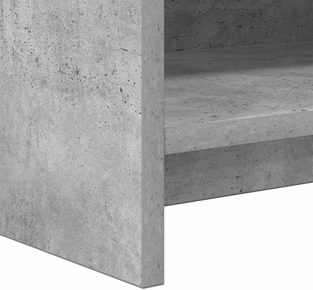 TV staliukas Televizoriaus spintelė 100 x 33 x 47 cm Betono pilka
