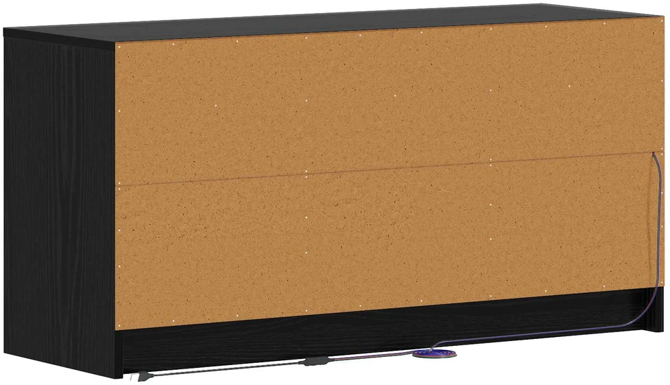 TV staliukas Televizoriaus spintelė 100 x 34 x 50 cm Juodojo ąžuolo