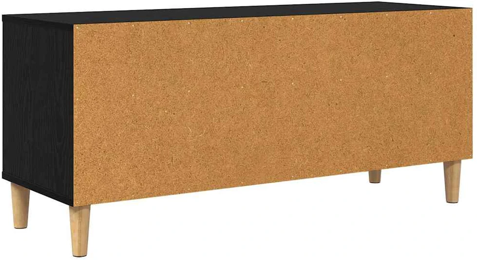 TV staliukas Televizoriaus spintelė 100 x 34,5 x 44,5 cm Juodas ąžuolas