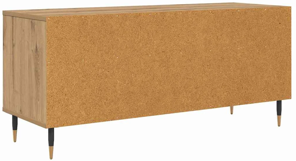TV staliukas Televizoriaus spintelė 100 x 34,5 x 44,5 cm Amatininkų ąžuolas
