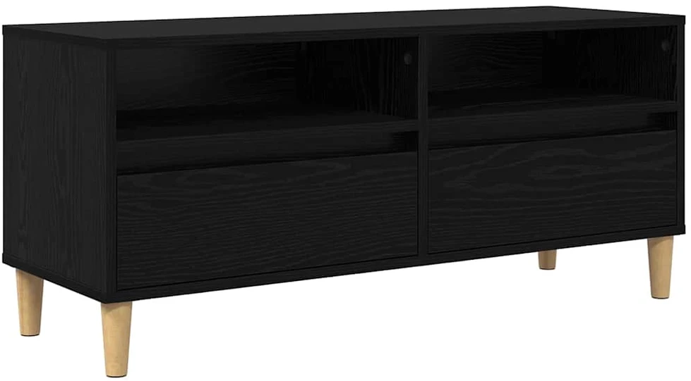 TV staliukas Televizoriaus spintelė 100 x 34,5 x 44,5 cm Juodas ąžuolas
