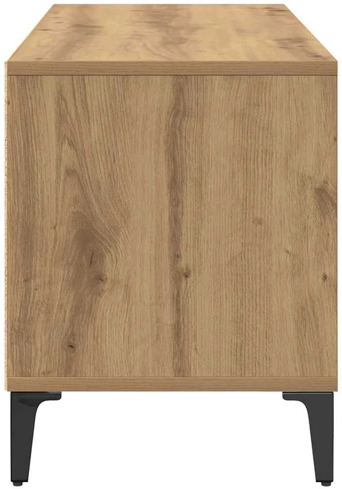 TV staliukas Televizoriaus spintelė 100 x 34,5 x 44,5 cm Amatininkų ąžuolas