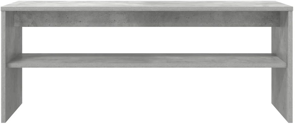 TV staliukas Televizoriaus spintelė 100 x 35 x 40 cm Betono pilka