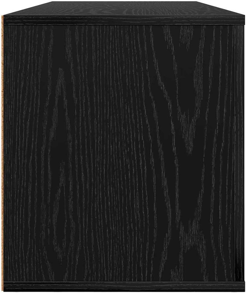 TV staliukas Televizoriaus spintelė 100 x 35 x 40 cm Juodas ąžuolas