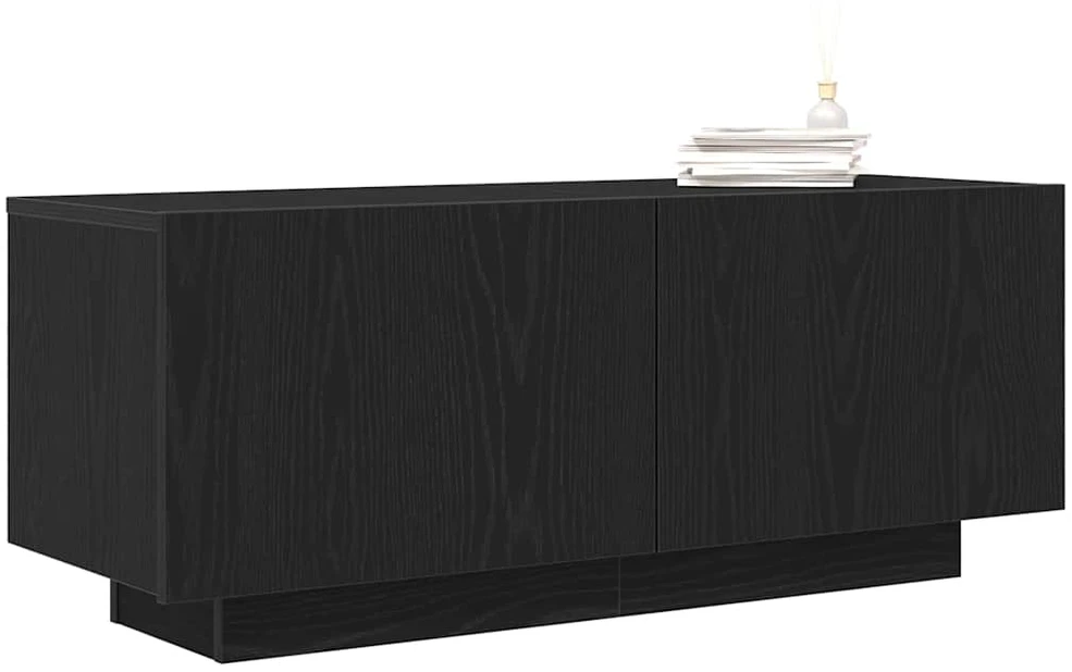 Televizoriaus spintelė 100 x 35 x 40 cm Juodas ąžuolas