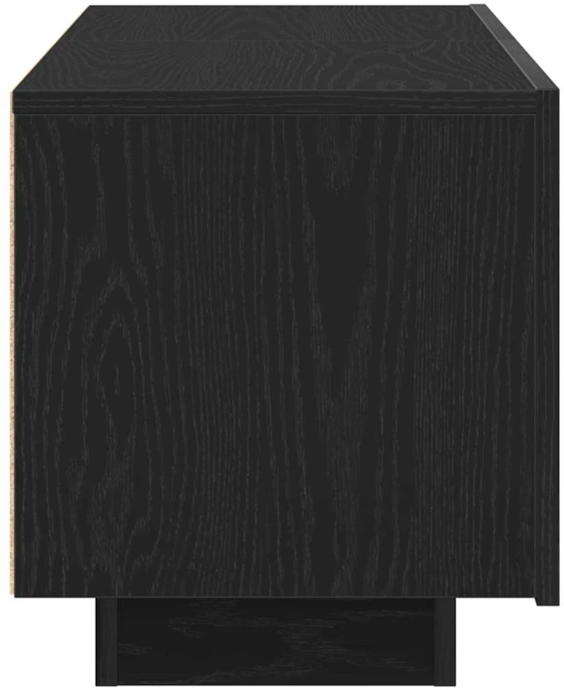 TV staliukas Televizoriaus spintelė 100 x 35 x 40 cm Juodas ąžuolas