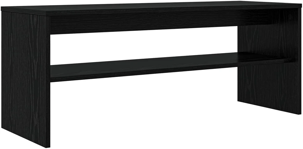 TV staliukas Televizoriaus spintelė 100 x 35 x 40 cm Juodas ąžuolas