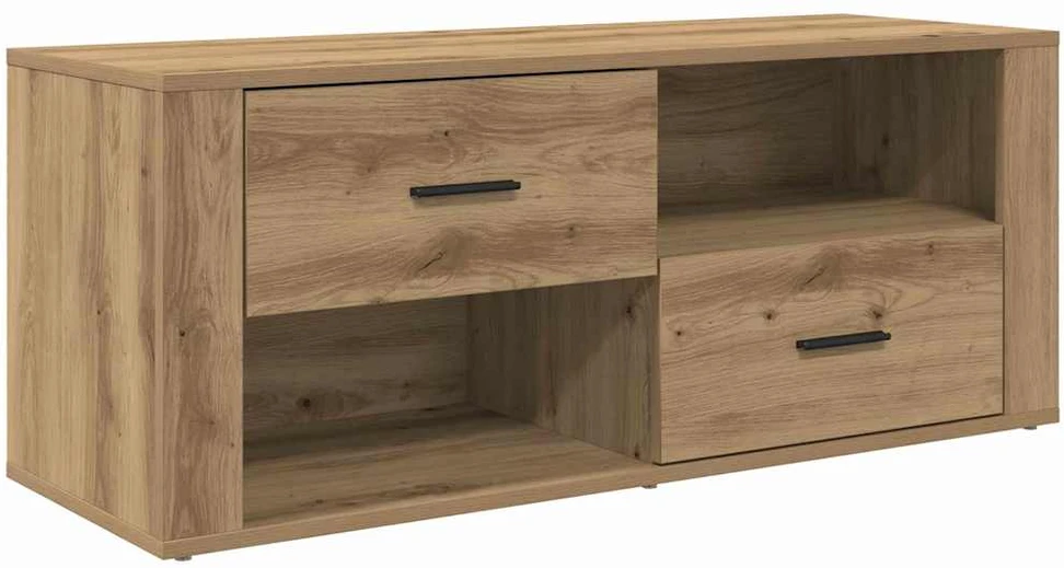 TV staliukas Televizoriaus spintelė 100 x 35 x 40 cm Amatininkų ąžuolas