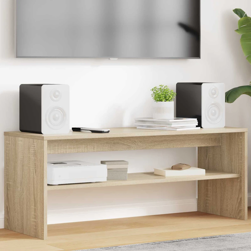TV staliukas Televizoriaus spintelė 100 x 35 x 40 cm Sonoma ąžuolas