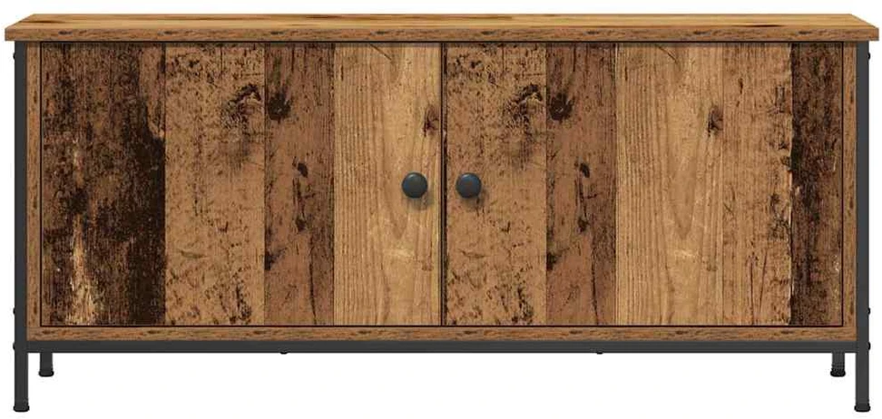 TV staliukas Televizoriaus spintelė 100 x 35 x 45 cm Senovinis medis