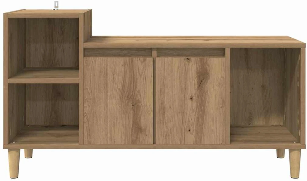 TV staliukas Televizoriaus spintelė 100 x 35 x 55 cm Amatininkų ąžuolas