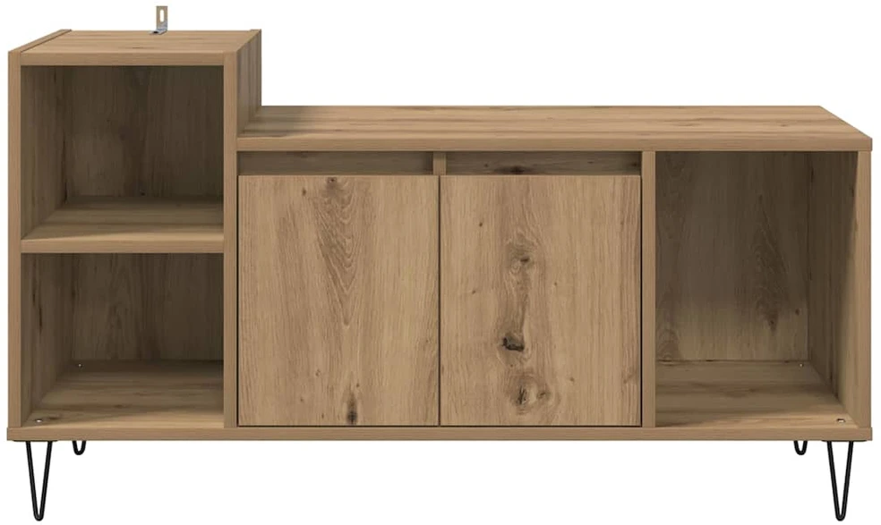 TV staliukas Televizoriaus spintelė 100 x 35 x 55 cm Amatininkų ąžuolas