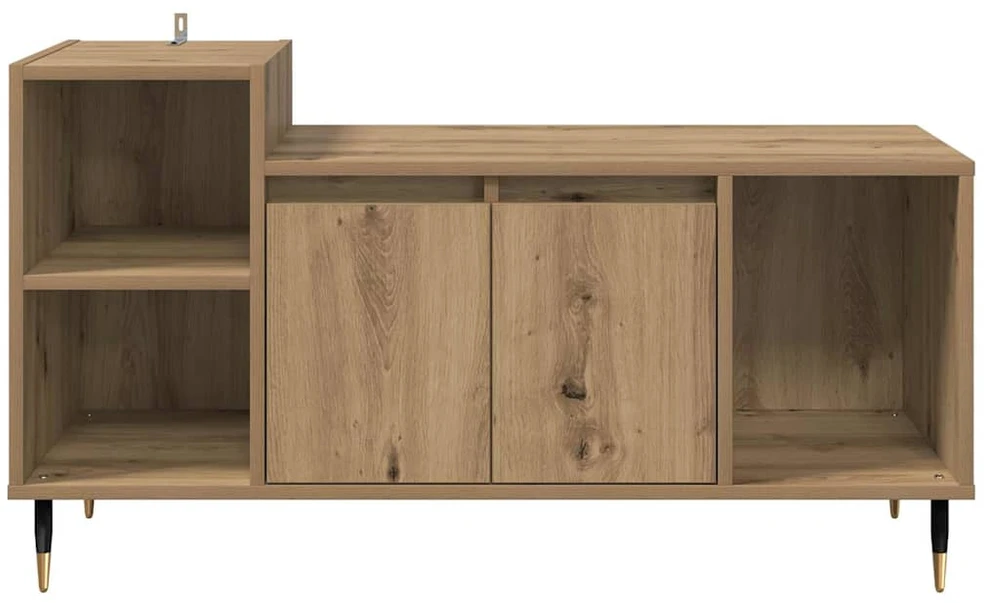 TV staliukas Televizoriaus spintelė 100 x 35 x 55 cm Amatininkų ąžuolas