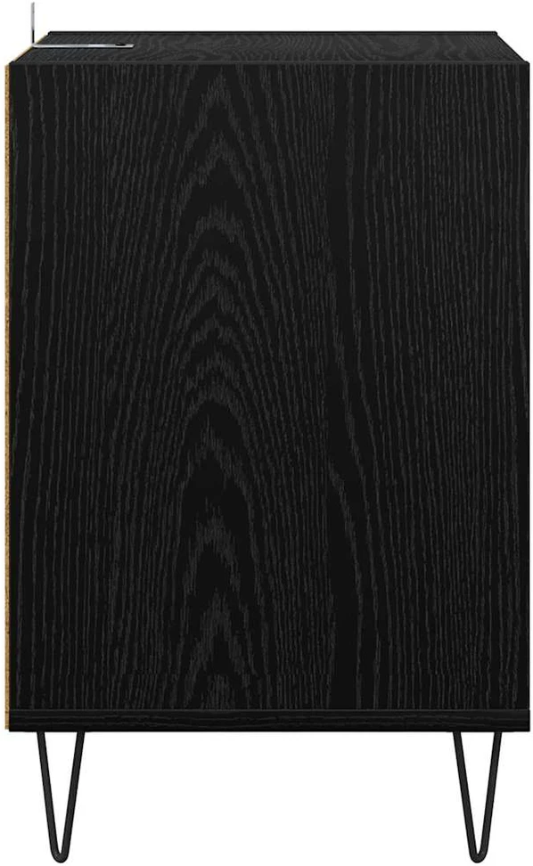 TV staliukas Televizoriaus spintelė 100 x 35 x 55 cm Juodas ąžuolas
