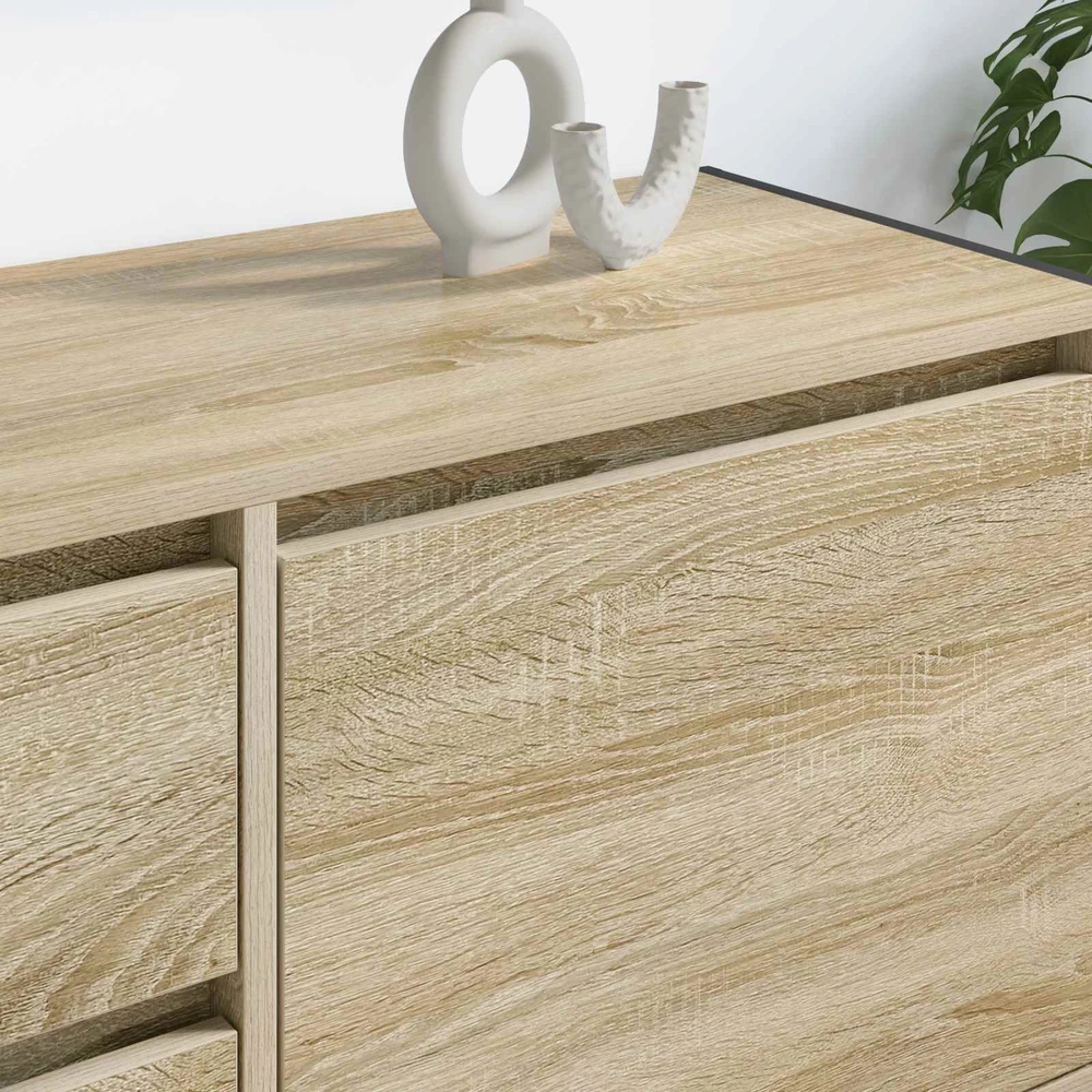 TV staliukas Televizoriaus spintelė 100 x 36 x 49.5 cm Sonoma ąžuolas