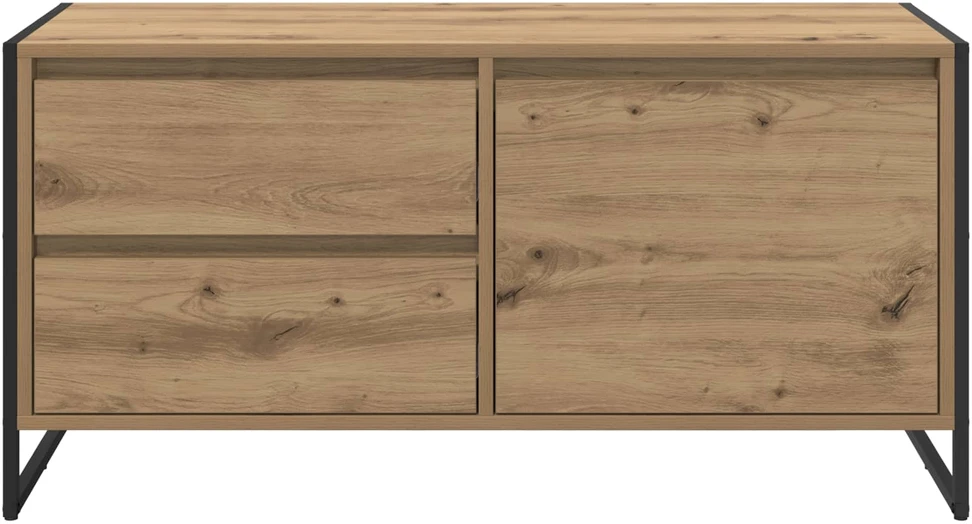 TV staliukas Televizoriaus spintelė 100 x 36 x 49.5 cm Artisano ąžuolo