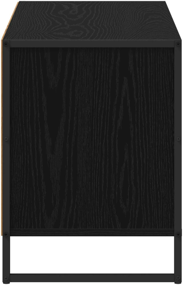 TV staliukas Televizoriaus spintelė 100 x 36 x 49,5 cm Juodas ąžuolas