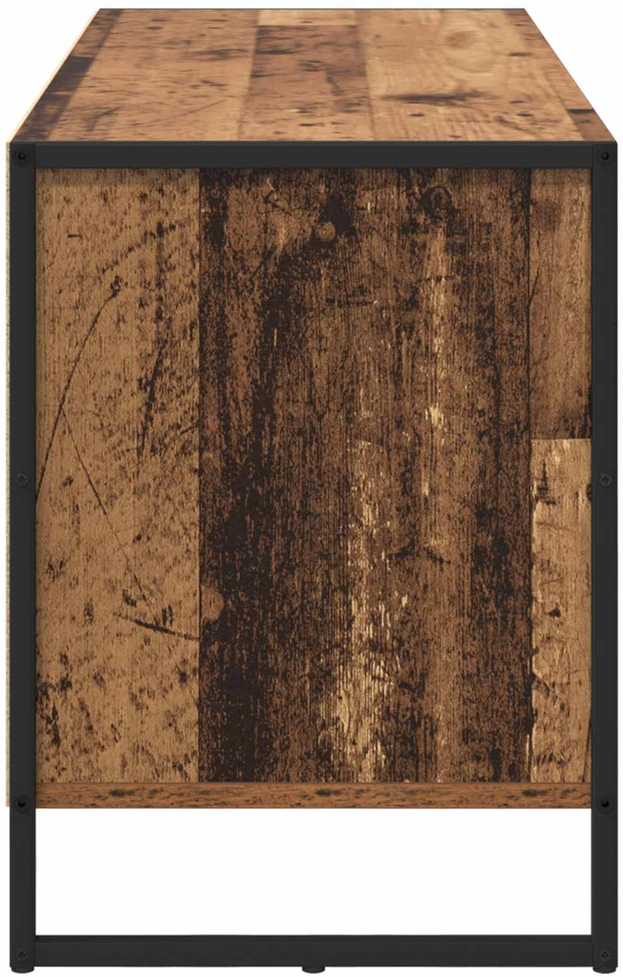 TV staliukas Televizoriaus spintelė 100 x 36 x 49.5 cm Senovinis medis