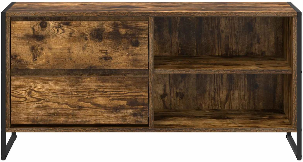 TV staliukas Televizoriaus spintelė 100 x 36 x 49,5 cm Dūminis ąžuolas