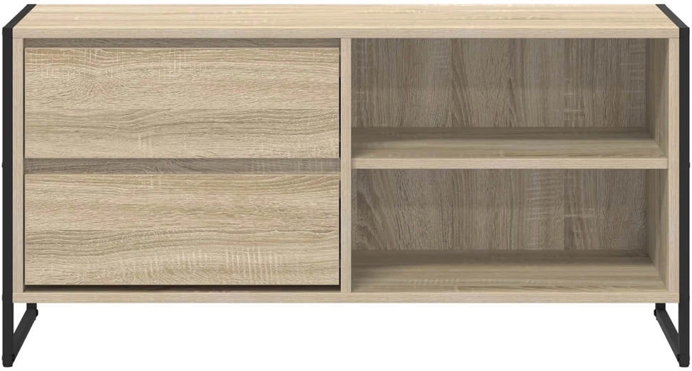 TV staliukas Televizoriaus spintelė 100 x 36 x 49,5 cm Sonoma ąžuolas