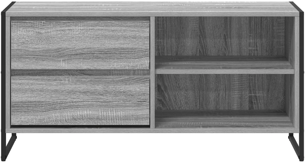 TV staliukas Televizoriaus spintelė 100 x 36 x 49,5 cm Pilka Sonoma